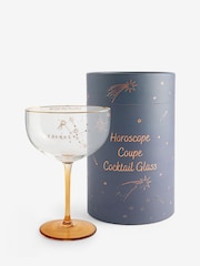 Gold Zodiac Star Sign Horoscope Cocktail Glass - Image 14 of 15