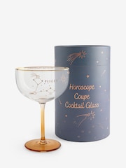 Gold Zodiac Star Sign Horoscope Cocktail Glass - Image 15 of 15