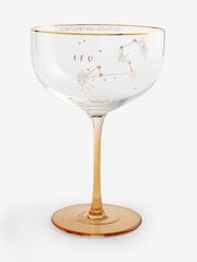 Gold Zodiac Star Sign Horoscope Cocktail Glass - Image 4 of 13