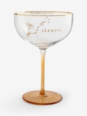 Gold Zodiac Star Sign Horoscope Cocktail Glass - Image 6 of 13