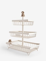 Natural Hamish The Highland Cow 3 Tier Fruit Basket - Image 5 of 5
