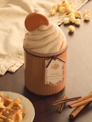 Caramel Waffle Latte Decorative Gourmand Ceramic Candle - Image 1 of 5