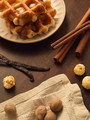 Caramel Waffle Latte Decorative Gourmand Ceramic Candle - Image 4 of 5