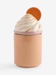 Caramel Waffle Latte Decorative Gourmand Ceramic Candle - Image 5 of 5