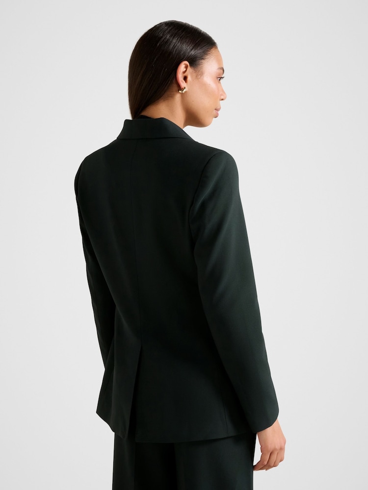 Forever New Green Clarette Nipped Waist Blazer - Image 2 of 5 Forever New Green Clarette Nipped Waist Blazer - Image 2 of 5