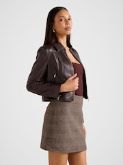 Forever New Addison Vegan Leather Jacket - Imagen 3 de 5