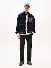 Tommy Jeans Black Otis Regular Twill Chinos - Image 2 of 5