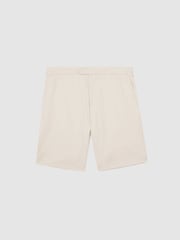 Reiss Stone Cantwell Short Cotton-Blend Side-Adjuster Shorts - Image 2 of 6