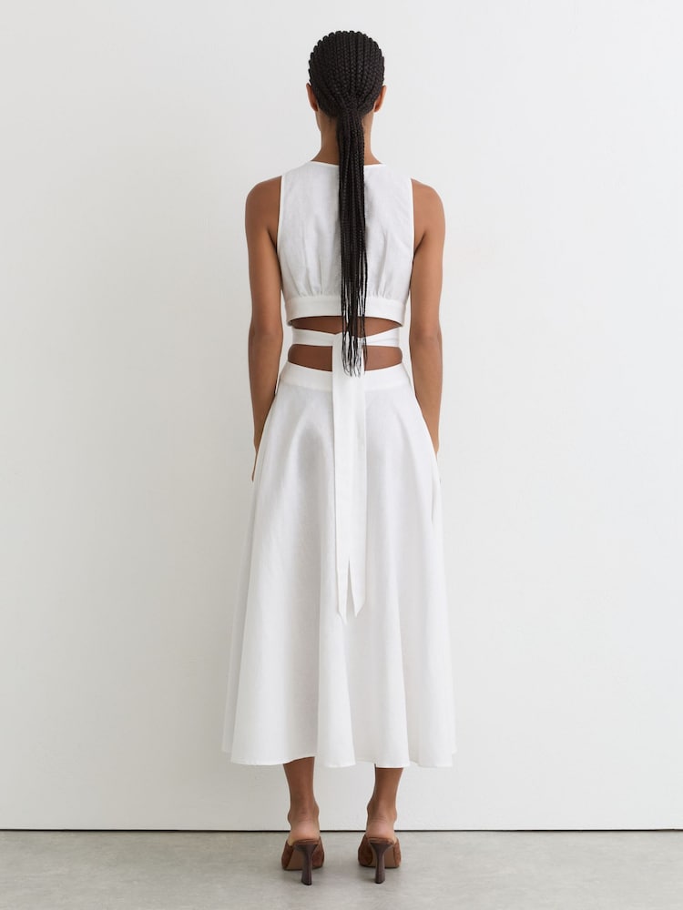premium linen dress Drovers Dream Premium Linen Dress main image 0