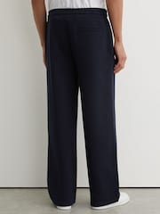Reiss Mellor Monogram-Embroidered Relaxed Joggers - Εικόνα 5 του 6