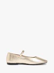 Tommy Hilfiger Gold Ballerinas - Image 1 of 7