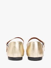 Tommy Hilfiger Gold Ballerinas - Image 5 of 7