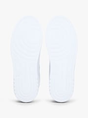 Tommy Hilfiger White Monogram Leather Cupsole Trainers - Image 4 of 8