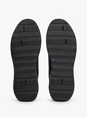 Tommy Hilfiger Black Retro Textured Mesh Trainers - Image 6 of 8