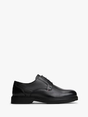 Tommy Hilfiger Black Ultra Lightweight Leather Derby Shoes - Image 1 of 7