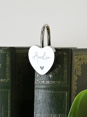 Personalised Engraved Heart Bookmark by PMC - Image 3 of 4