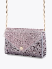 Carvela Red Positano Vinyl Clutch Bag - Image 2 of 4