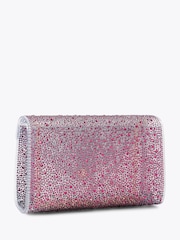 Carvela Red Positano Vinyl Clutch Bag - Image 3 of 4