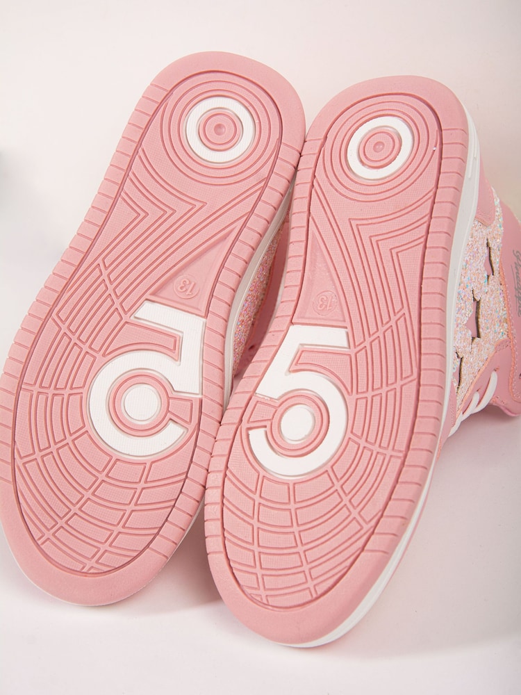 Pineapple Pink Star High Top Trainers - Image 8 of 8 Pineapple Pink Star High Top Trainers - Image 8 of 8