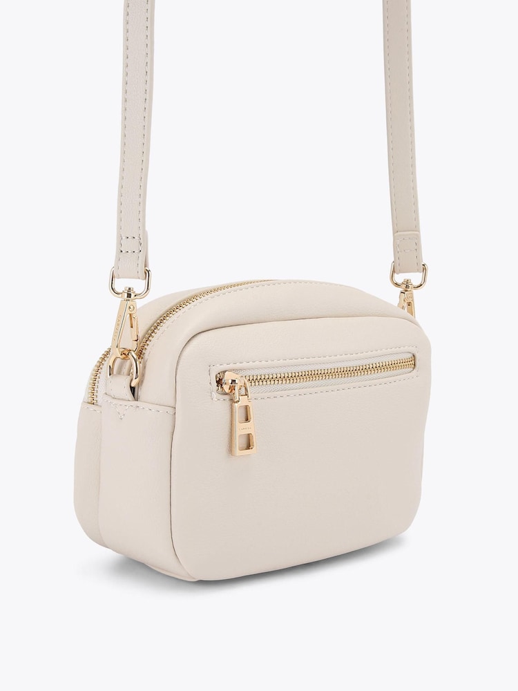 Carvela Cream Como Cross-Body Bag