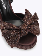 KG Kurt Geiger Brown Style Sandals - Image 4 of 4