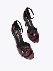 KG Kurt Geiger Red Serena Sandals - Image 2 of 4