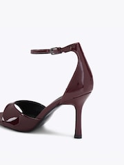 KG Kurt Geiger Red Serena Sandals - Image 3 of 4