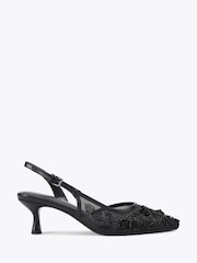 KG Kurt Geiger Black Aria Low Bead Shoes - Image 1 of 4