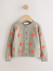Orange spot Knit Cardigan (3mths-7yrs) - Image 1 of 4