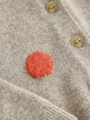 Orange spot Knit Cardigan (3mths-7yrs) - Image 3 of 4