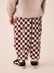 Rojo burdeos - Patterned Joggers (3mths-7yrs) - Imagen 3 de 4