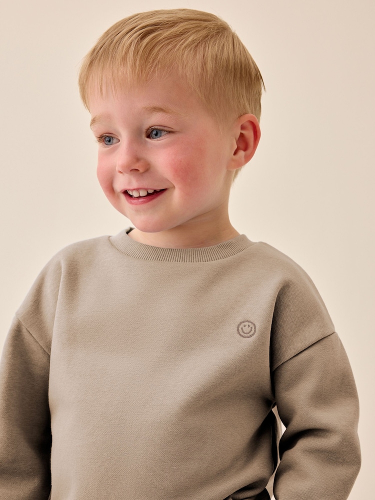 Neutral Price Starter Crew Joggers Set (3mths-7yrs) - Image 2 of 9 Neutral Price Starter Crew Joggers Set (3mths-7yrs) - Image 2 of 9