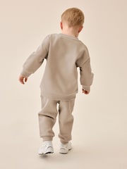 Neutral Price Starter Crew Joggers Set (3mths-7yrs) - Image 3 of 9