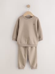 Neutral Price Starter Crew Joggers Set (3mths-7yrs) - Image 5 of 9