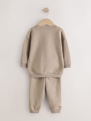 Neutral Price Starter Crew Joggers Set (3mths-7yrs) - Image 7 of 9