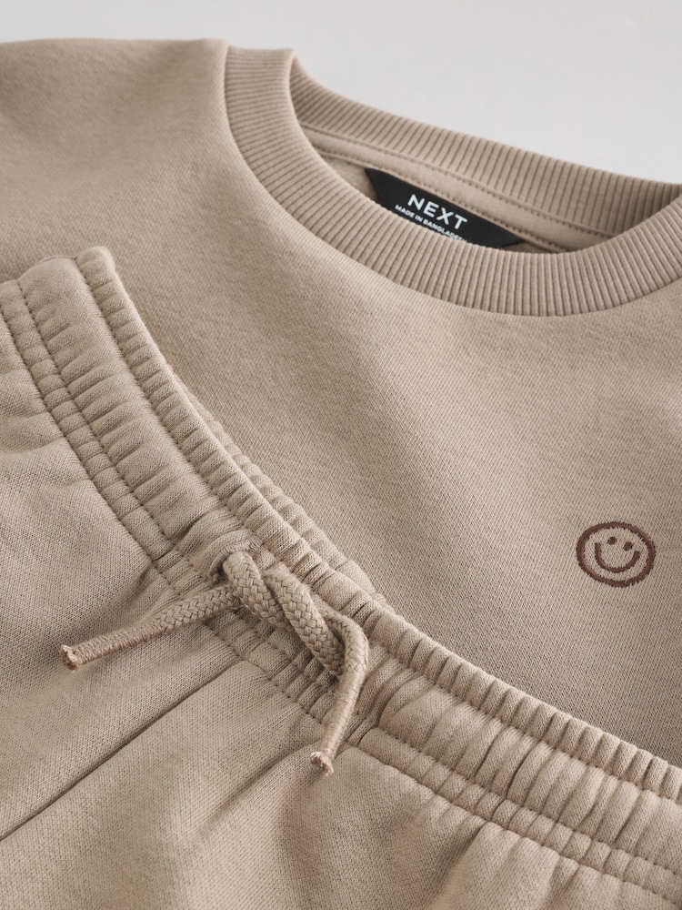 Neutral Price Starter Crew Joggers Set (3mths-7yrs) - Image 9 of 9 Neutral Price Starter Crew Joggers Set (3mths-7yrs) - Image 9 of 9