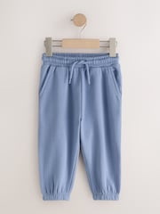 Azul - Pantalones de chándal de punto suave (3meses-7años) - Imagen 1 de 4