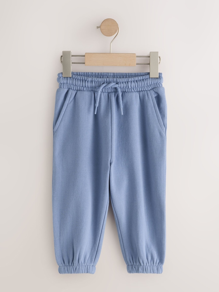 Azul - Pantalones de chándal de punto suave (3meses-7años) - Imagen 1 de 4 Azul - Pantalones de chándal de punto suave (3meses-7años) - Imagen 1 de 4