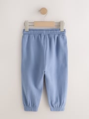 Azul - Pantalones de chándal de punto suave (3meses-7años) - Imagen 2 de 4