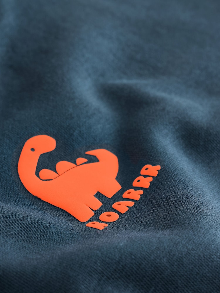 Azul marino - Conjunto de sudadera y pantalones de chándal con cuello redondo estampado (3 meses-7 años) - Imagen 8 de 8 Azul marino - Conjunto de sudadera y pantalones de chándal con cuello redondo estampado (3 meses-7 años) - Imagen 8 de 8