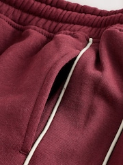 Roșu vișiniu - Set Pantaloni sport cu Guler rotund (3mths-7yrs) - Imaginea 10 din 11