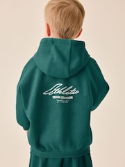 Dark Green Hoodie and Joggers Set (3mths-7yrs) - Image 4 of 10