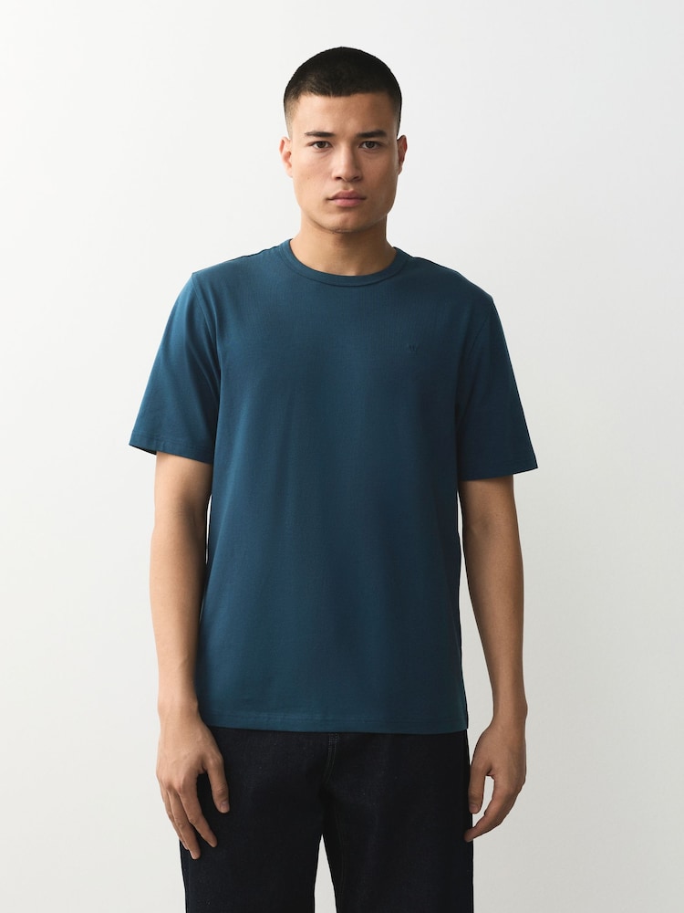 Navy / Green / Ochre Yellow / Orange - Motionflex Soft T-Shirts 4 Pack - 11的图像2｝