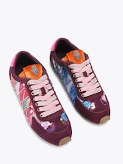 Kurt Geiger London Pink Islington Trainers - Image 2 of 4