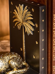 Gold Luca Leopard Bookend Ornament - Image 3 of 5