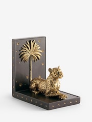 Gold Luca Leopard Bookend Ornament - Image 4 of 5