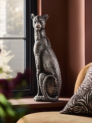 Black Luca The Leopard XL Ornament - Image 1 of 3
