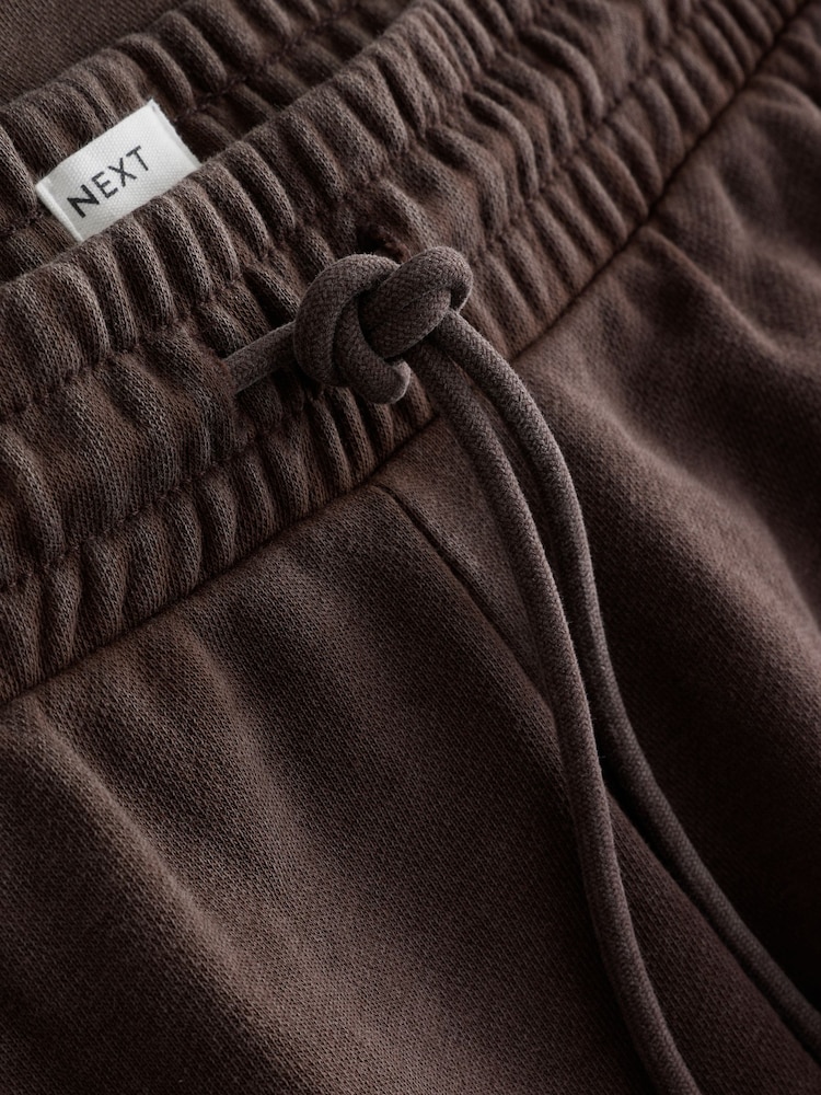 Chocolate Brown Sweatshirt and Short Loungewear Set - Image 3 of 3