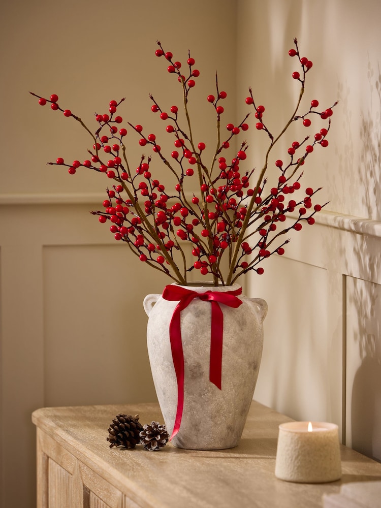 Red Berry (3 Stems) - Image 2 of 5