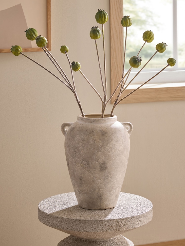Artificial Poppy (3 Stems) - תמונה 2 מתוך 4